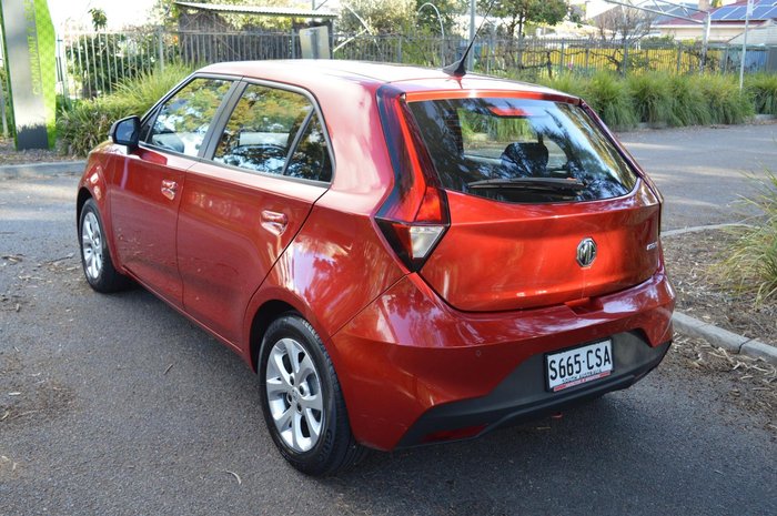 2021 MG MG3 Core (Nav) MY21 Tartan Red