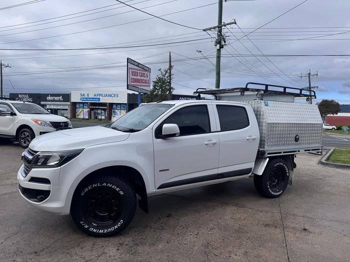 2018 Holden Colorado LS RG MY19 4X4 Dual Range Summit White
