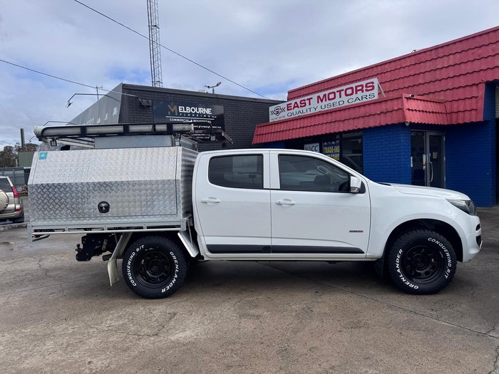 2018 Holden Colorado LS RG MY19 4X4 Dual Range Summit White