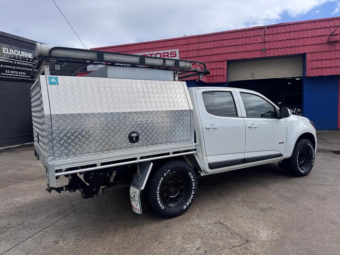 2018 Holden Colorado LS RG MY19 4X4 Dual Range Summit White