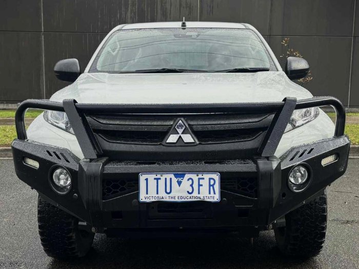 2021 Mitsubishi Triton GLX MR MY22 4X4 Dual Range White