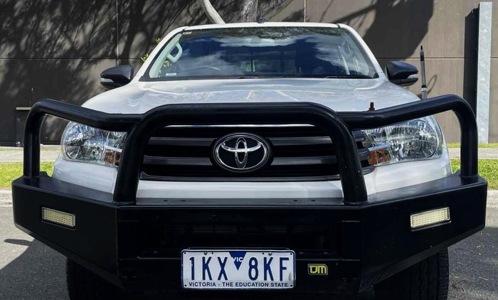 2017 Toyota Hilux SR GUN126R 4X4 Dual Range Glacier White