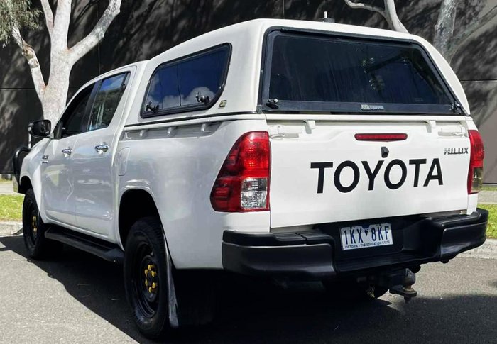 2017 Toyota Hilux SR GUN126R 4X4 Dual Range Glacier White