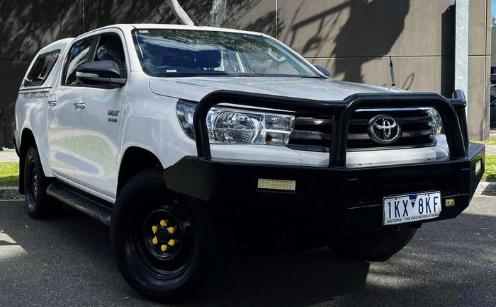 2017 Toyota Hilux SR GUN126R 4X4 Dual Range Glacier White