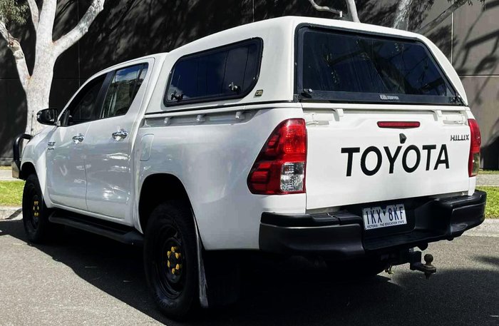 2017 Toyota Hilux SR GUN126R 4X4 Dual Range Glacier White
