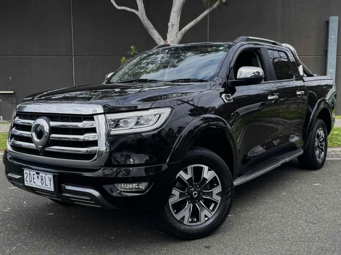 2021 GWM Ute Cannon NPW 4X4 Crystal Black