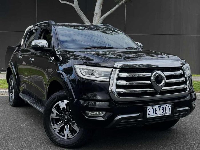 2021 GWM Ute Cannon NPW 4X4 Crystal Black