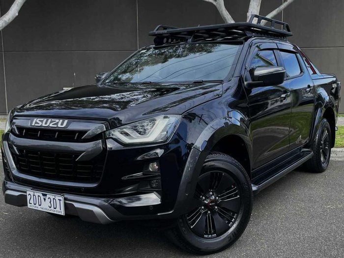 2021 Isuzu D-MAX X-TERRAIN MY21 4X4 Dual Range Basalt Black