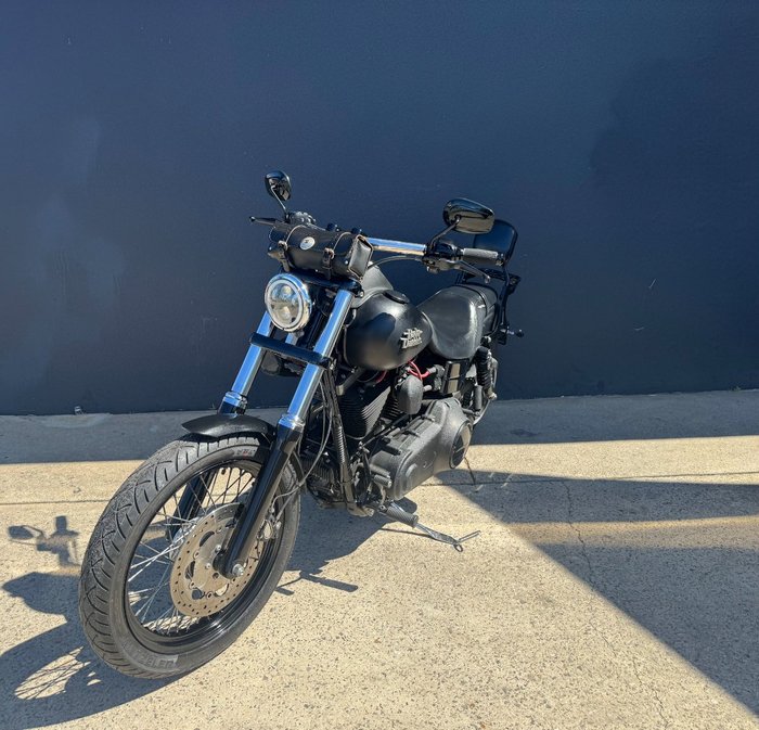 2015 HARLEY-DAVIDSON FXDBB STREET BOB S.E. BLUE/BLACK