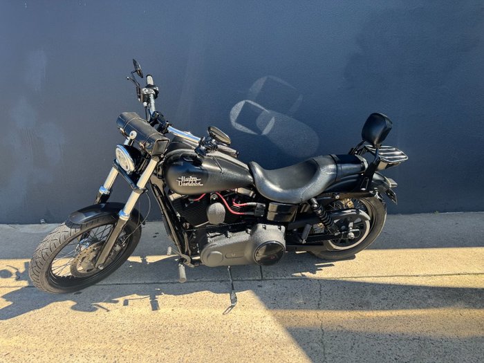 2015 HARLEY-DAVIDSON FXDBB STREET BOB S.E. BLUE/BLACK