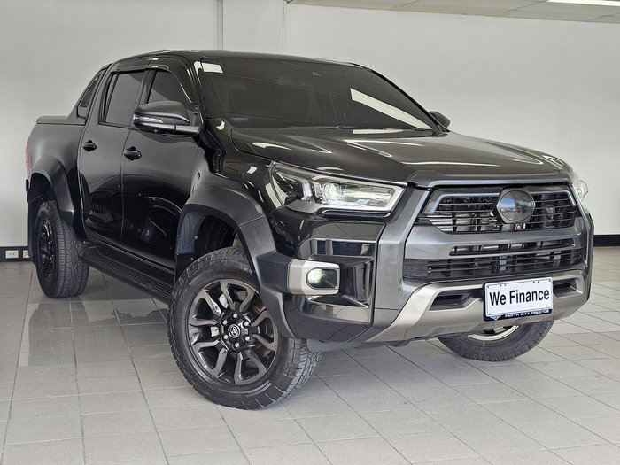 2023 Toyota Hilux Rogue GUN126R 4X4 Dual Range Eclipse Black
