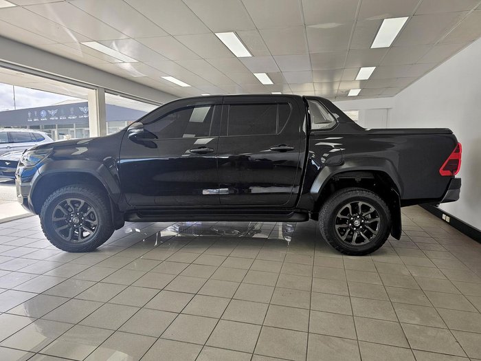 2023 Toyota Hilux Rogue GUN126R 4X4 Dual Range Eclipse Black