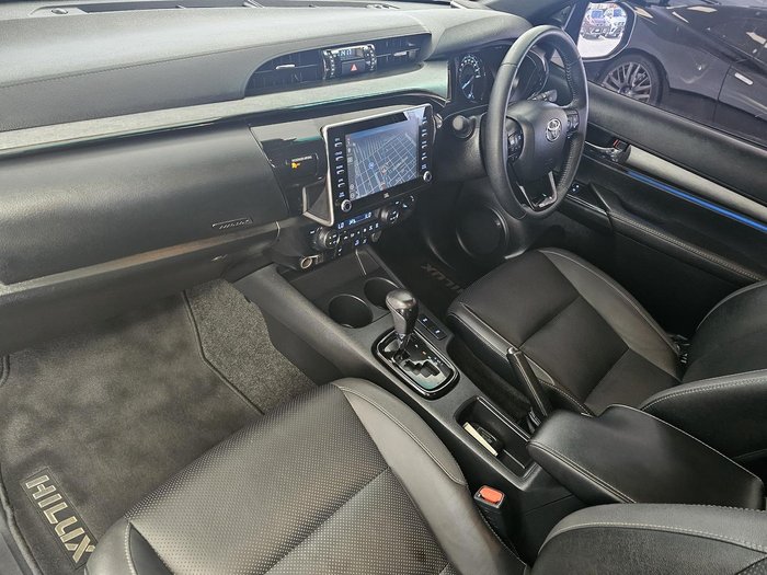 2023 Toyota Hilux Rogue GUN126R 4X4 Dual Range Eclipse Black
