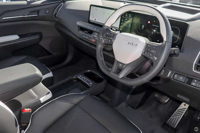 2025 Kia EV5 GT-Line OVc MY25 AWD Snow White Pearl with Starry Night Black Roof