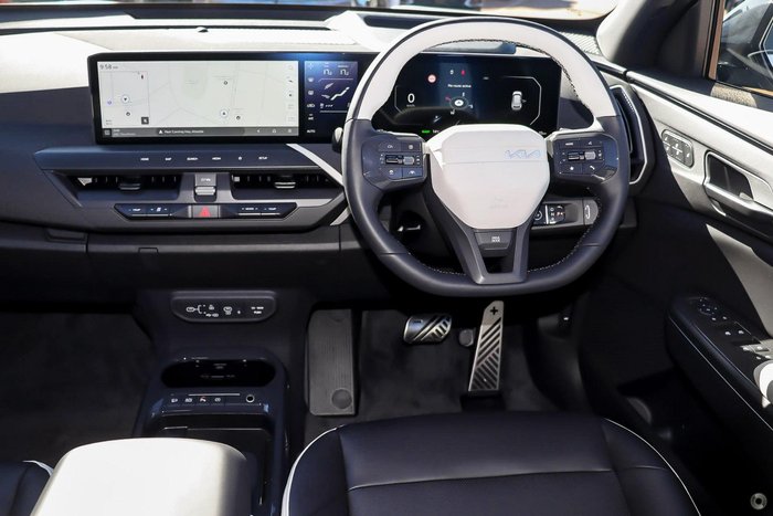 2025 Kia EV5 GT-Line OVc MY25 AWD Snow White Pearl with Starry Night Black Roof
