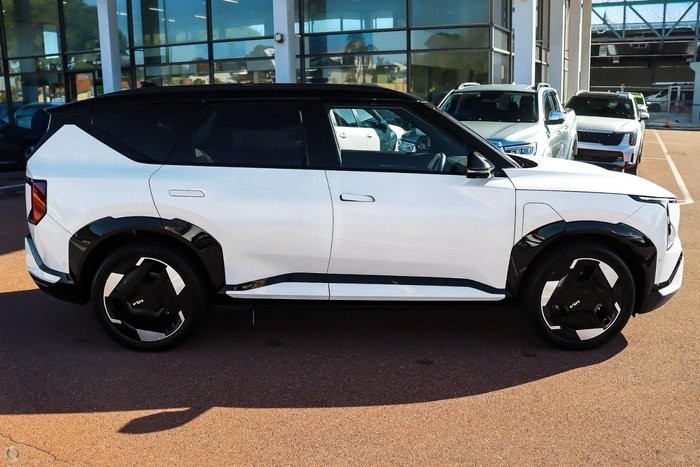 2025 Kia EV5 GT-Line OVc MY25 AWD Snow White Pearl with Starry Night Black Roof