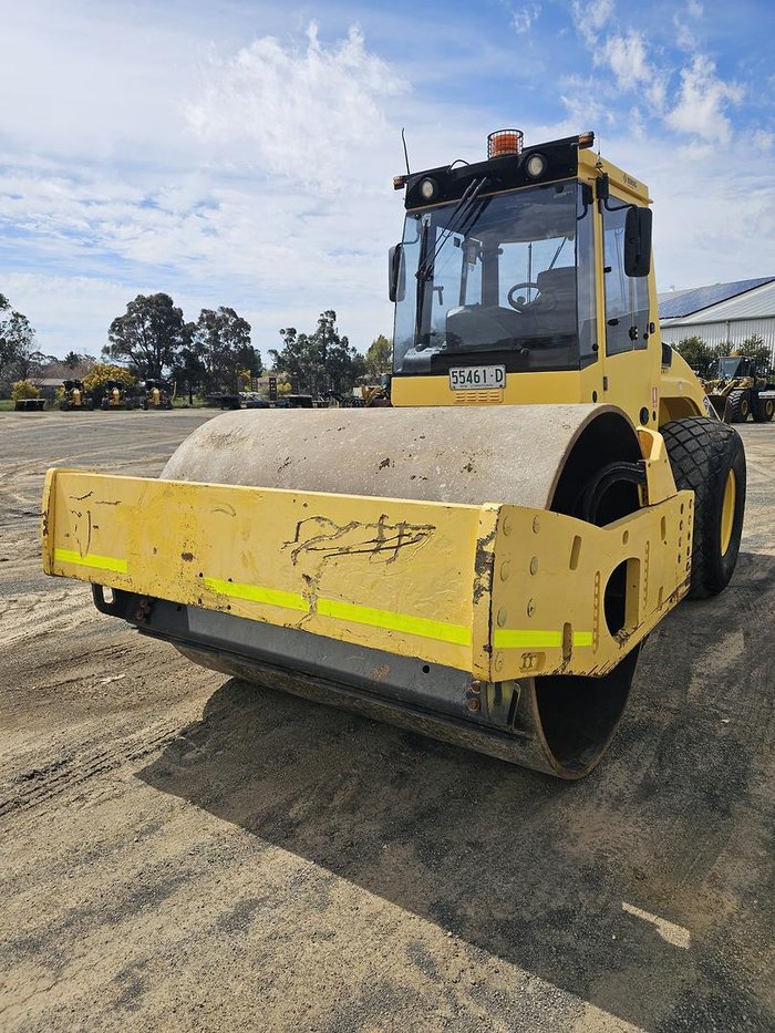 2014 BOMAG Bw219d-4 Smooth Drum Roller Yellow