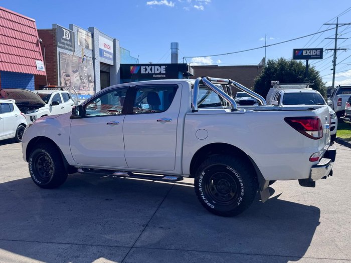 2016 Mazda BT-50 XTR UR 4X4 Dual Range Cool White