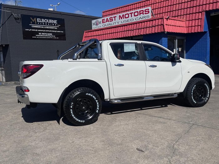2016 Mazda BT-50 XTR UR 4X4 Dual Range Cool White