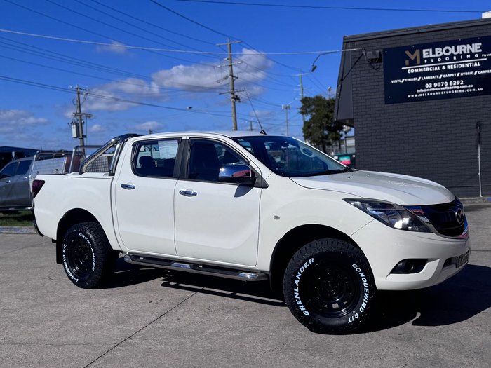 2016 Mazda BT-50 XTR UR 4X4 Dual Range Cool White