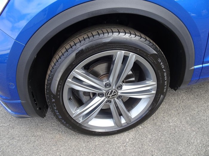 2021 Volkswagen T-Roc 140TSI Sport A11 MY22 Four Wheel Drive Ravenna Blue