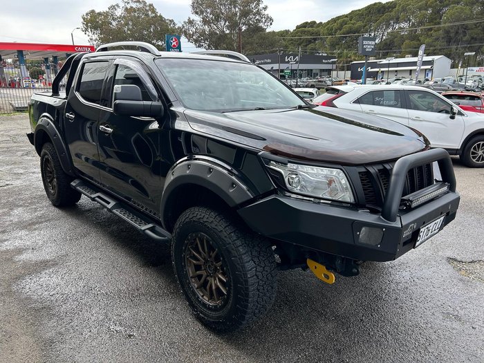 2016 Nissan Navara ST-X D23 4X4 Dual Range Cosmic Black
