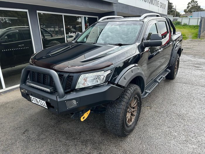 2016 Nissan Navara ST-X D23 4X4 Dual Range Cosmic Black