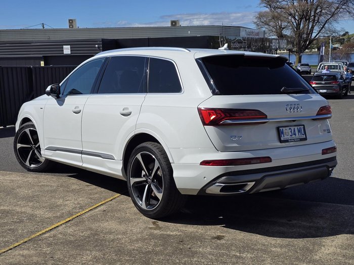 2023 Audi Q7 55 TFSI S line 4M MY23 Four Wheel Drive White