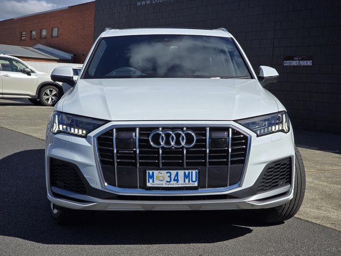 2023 Audi Q7 55 TFSI S line 4M MY23 Four Wheel Drive White