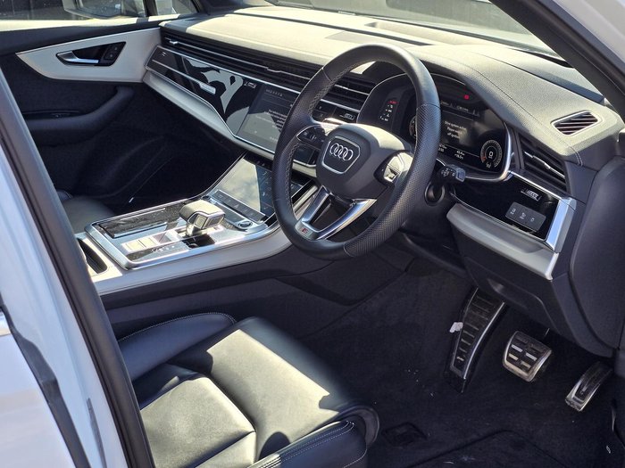 2023 Audi Q7 55 TFSI S line 4M MY23 Four Wheel Drive White
