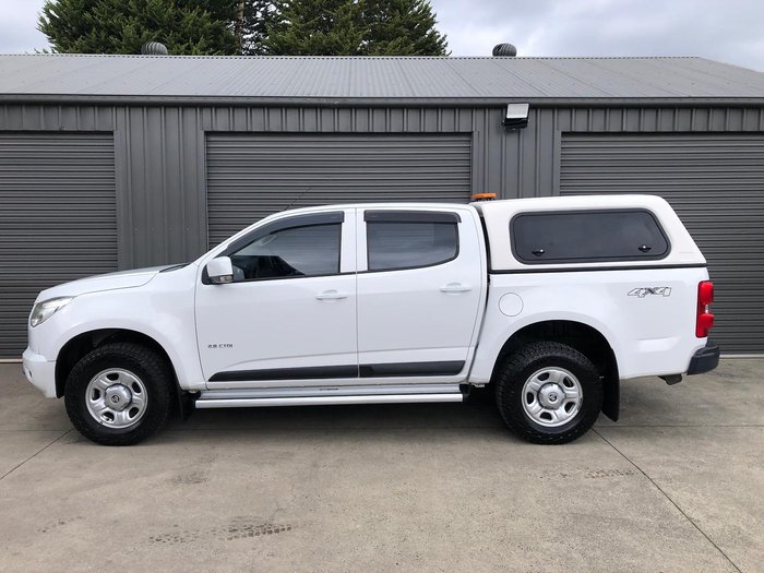 2013 Holden Colorado LX RG MY13 4X4 Dual Range Summit White