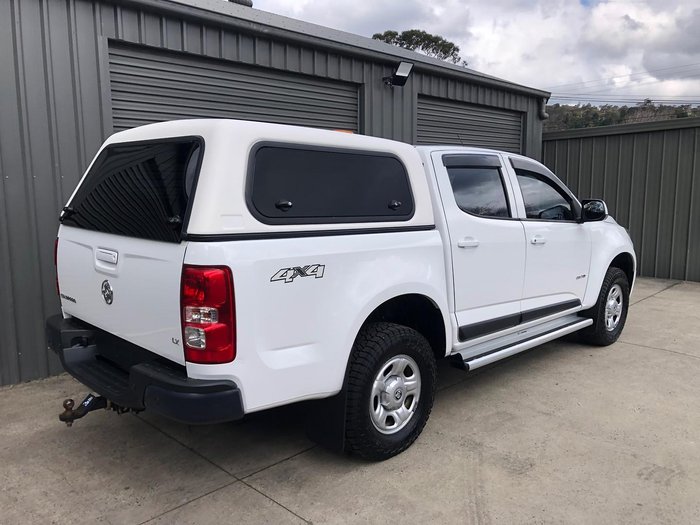 2013 Holden Colorado LX RG MY13 4X4 Dual Range Summit White