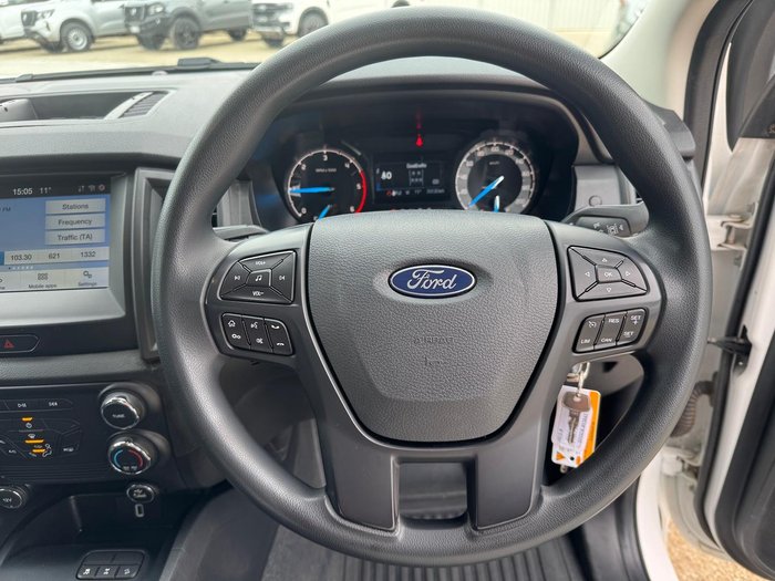 2021 Ford Ranger XL PX MkIII MY21.75 4X4 Dual Range Arctic White
