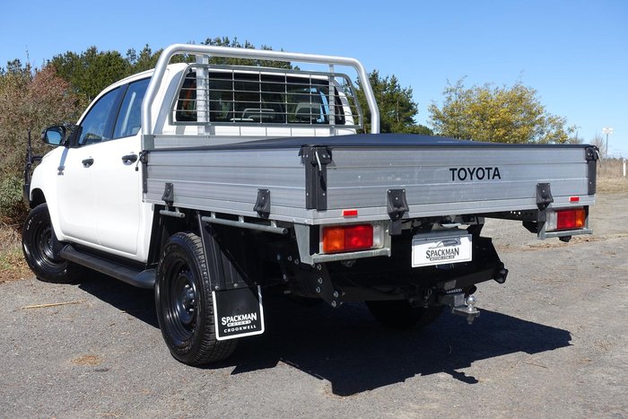 2020 Toyota Hilux SR GUN126R 4X4 Dual Range Glacier White