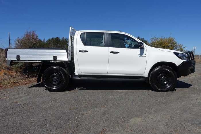 2020 Toyota Hilux SR GUN126R 4X4 Dual Range Glacier White