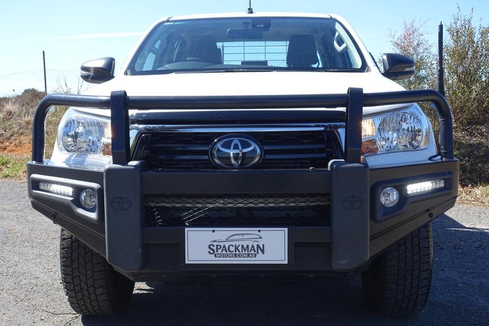 2020 Toyota Hilux SR GUN126R 4X4 Dual Range Glacier White