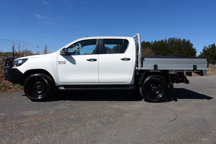 2020 Toyota Hilux SR GUN126R 4X4 Dual Range Glacier White
