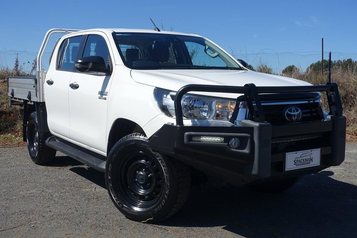 2020 Toyota Hilux SR GUN126R 4X4 Dual Range Glacier White