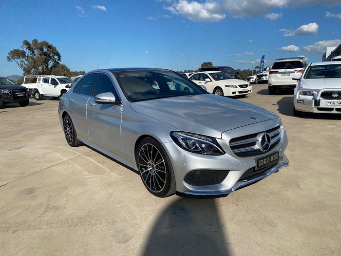 2017 Mercedes-Benz C-Class C200 W205 Iridium Silver