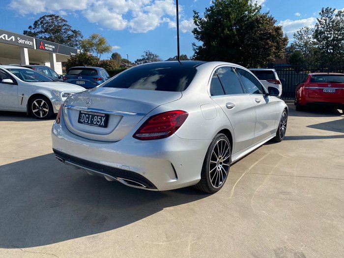 2017 Mercedes-Benz C-Class C200 W205 Iridium Silver