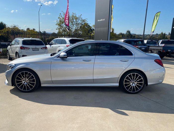 2017 Mercedes-Benz C-Class C200 W205 Iridium Silver
