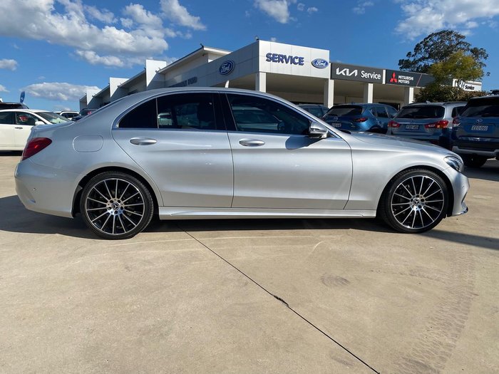 2017 Mercedes-Benz C-Class C200 W205 Iridium Silver