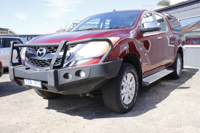 2012 Mazda BT-50 XTR Hi-Rider UP 4x2 Copper Red