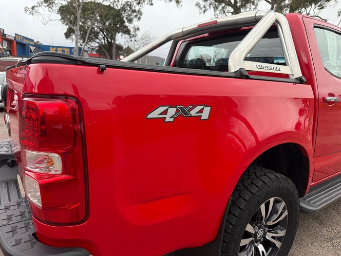 2017 Holden Colorado LTZ RG MY17 4X4 Dual Range Absolute Red