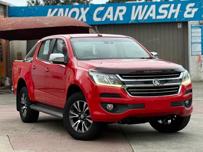 2017 Holden Colorado LTZ RG MY17 4X4 Dual Range Absolute Red