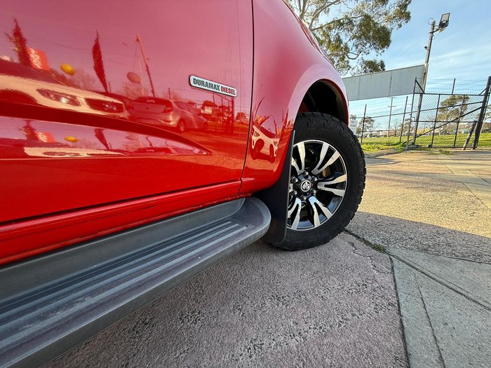 2017 Holden Colorado LTZ RG MY17 4X4 Dual Range Absolute Red