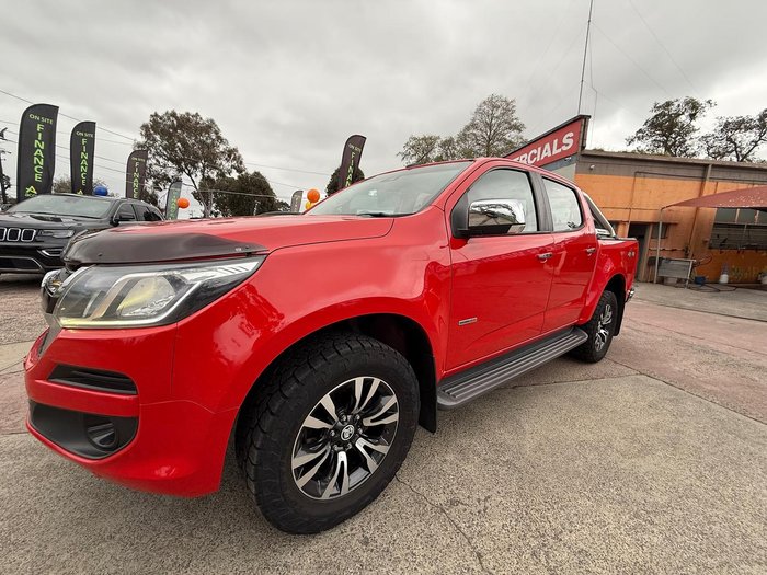 2017 Holden Colorado LTZ RG MY17 4X4 Dual Range Absolute Red