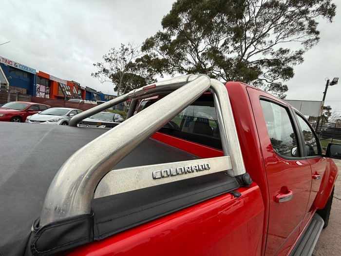 2017 Holden Colorado LTZ RG MY17 4X4 Dual Range Absolute Red
