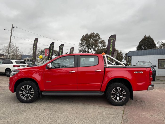 2017 Holden Colorado LTZ RG MY17 4X4 Dual Range Absolute Red