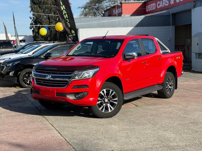 2017 Holden Colorado LTZ RG MY17 4X4 Dual Range Absolute Red